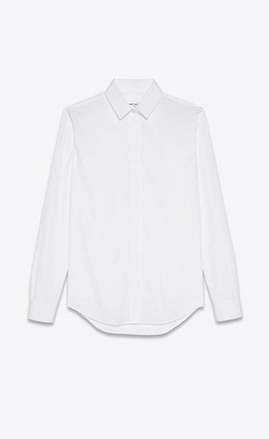 ysl blue dress shirt|YSL shirt women.